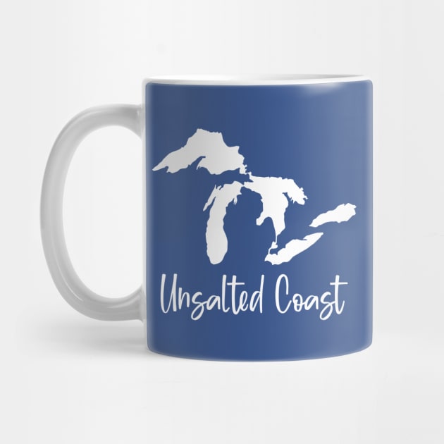 Michigan Unsalted Coast by Lost Mitten Apparel Co